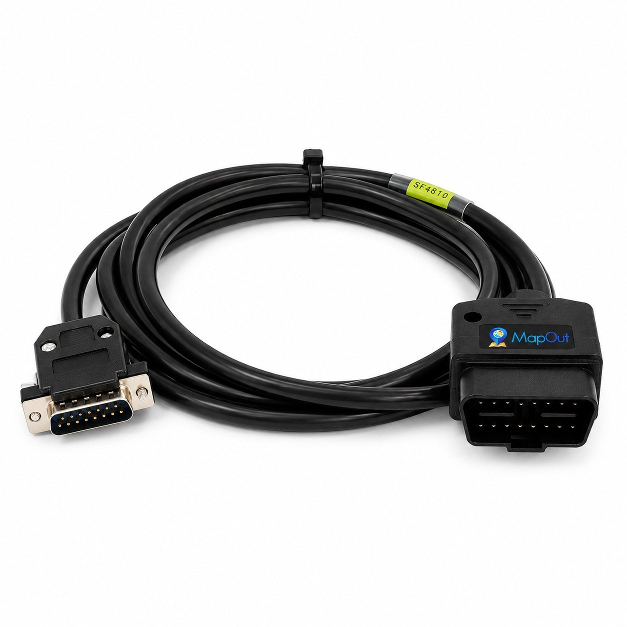 SMPL026 Tata Motors V Connect Plus / Garuda-ll OBD-II 16 Pin Male to DB-15 Male Diagnostic Cable for Passenger Cars and Small Commercial Vehicles - Image 5