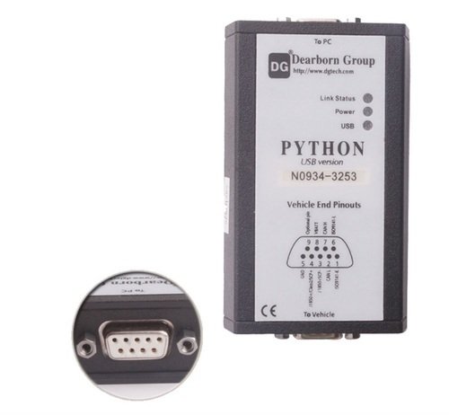 SMPL024 Mahindra (Python N0934-3253) OBD-ll 16 Pin Male to DB-9 Male Diagnostic Cable for Flashing, Re-programming, Real-time sensor monitoring - Image 6