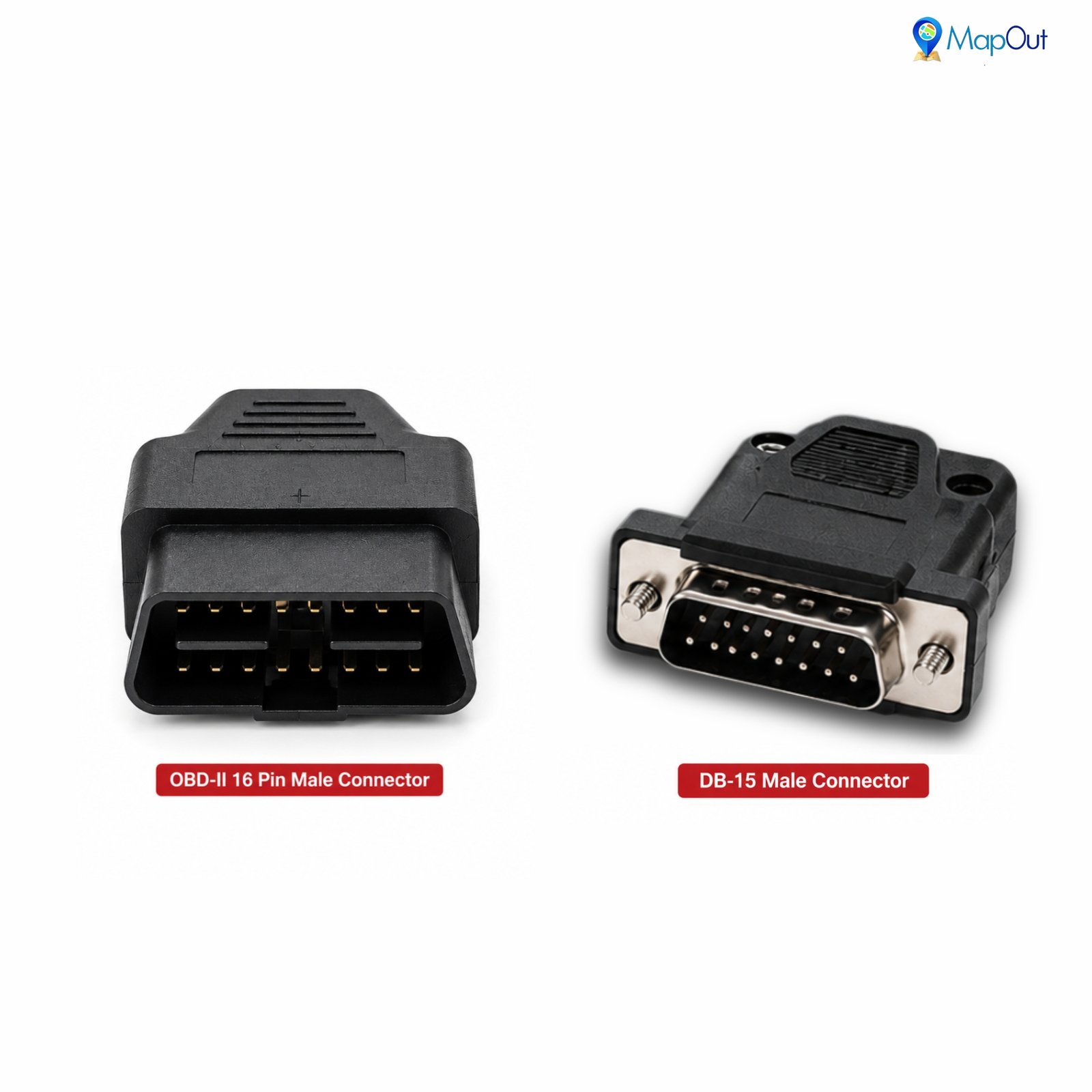 SMPL021 Mahindra Garuda 1 I-Smart OBD-ll 16 Pin Male to DB-15 Male Diagnostic Cable for BS4 Trucks and Buses - Image 2