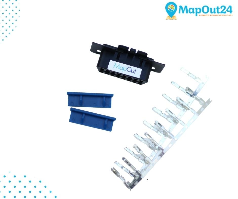 SMPL209 Press Fit OBD-II 16 Pin Female ECU Universal Connector - Image 5