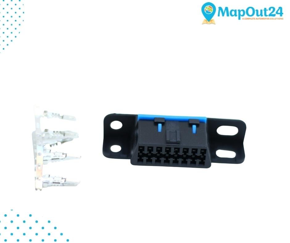 SMPL209 Press Fit OBD-II 16 Pin Female ECU Universal Connector - Image 4