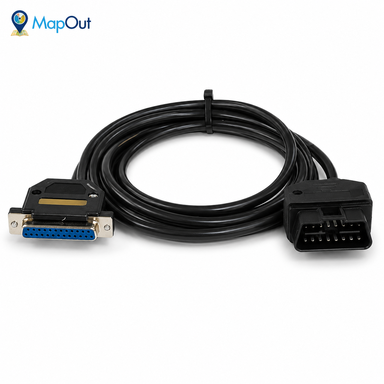 SMPL028 Tata Motors Cummins Inline 6 OBD-ll 16 Pin Male to DB-25 Female Diagnostic Cable for most heavy and medium-duty commercial vehicles - Image 6