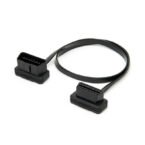 SMPL216 OBD-ll 16 Pin Male to 16 Pin Female Flat Extension Cable