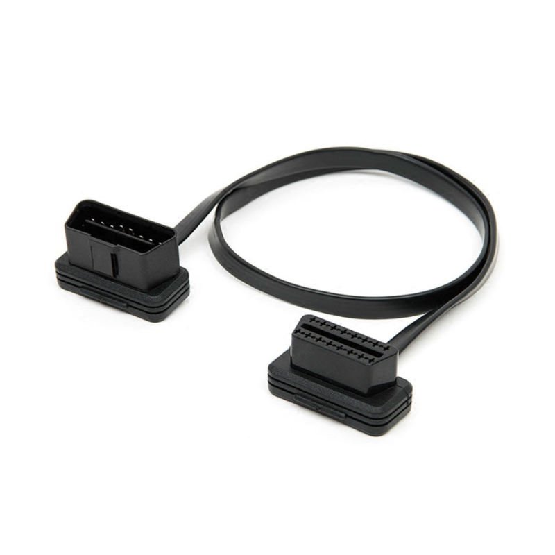 SMPL216 OBD-ll 16 Pin Male to 16 Pin Female Flat Extension Cable