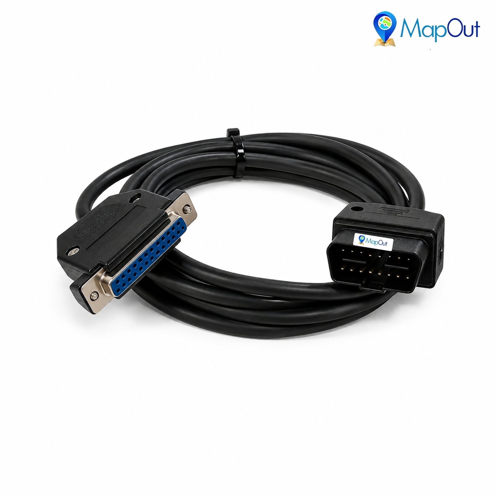 SMPL003 Ashok Leyland OBD-ll 16 Pin Male to DB-25 Female BS4 (VDO) Flashtool Diagnostic Cable for Trucks & Buses - Image 5