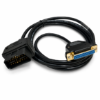 SMPL033 Toyota Motors Denso OBD-II 16 Pin Male to DB25 Female Diagnostic Cable for Fortuner, Innova Crysta, Glanza,RAV4, Hilux, Prius
