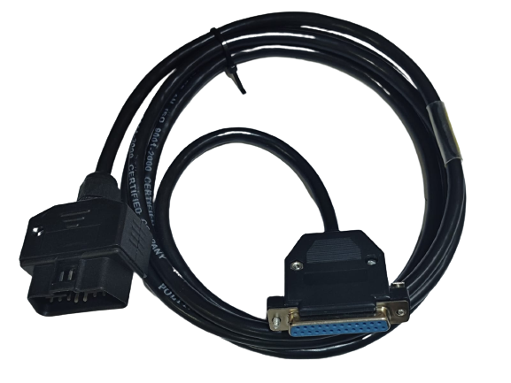 SMPL033 Toyota Motors Denso OBD-II 16 Pin Male to DB25 Female Diagnostic Cable for Fortuner, Innova Crysta, Glanza,RAV4, Hilux, Prius - Image 3