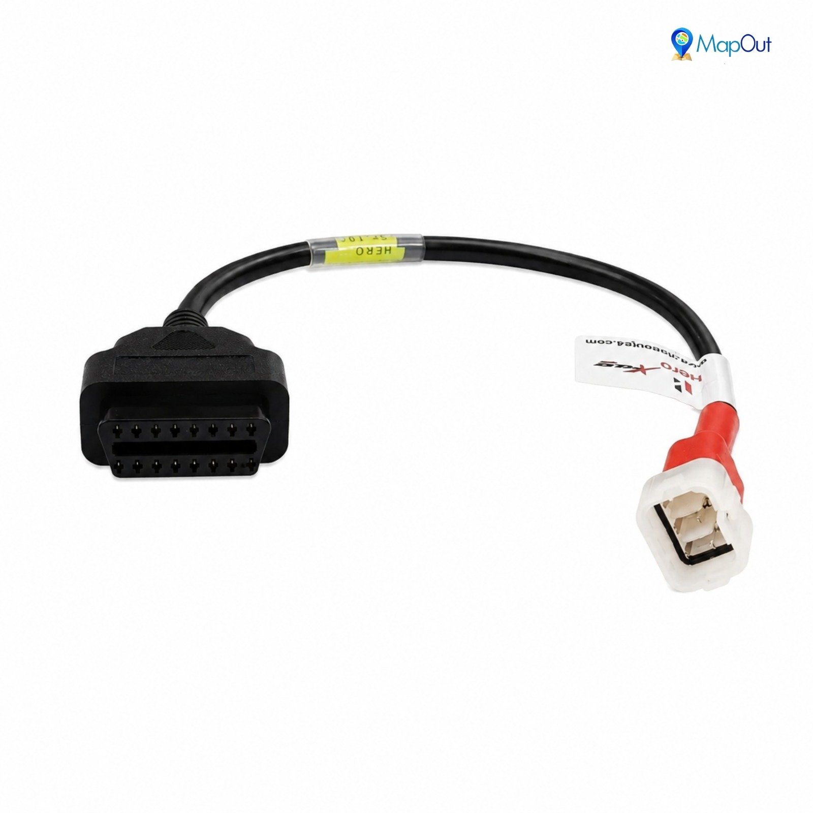 SMPL105 OBD-ll 16 Pin Female to 5 Pin Male Coupler for Hero & Hero Xpulse BS6/BS7 Bike Scanning Cable Compatible with OBD-ll V519, V311, V317 and Blue ELM327 Scanner - Image 2