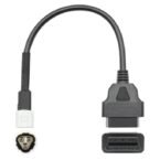 SMPL112 OBD-ll 16 Pin Female to 3 Pin Male Yamaha Bike Scanning Cable for OBD-ll Scanner V519, V311, V317