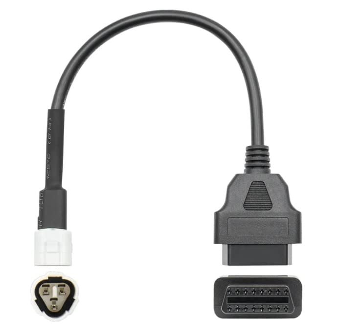 SMPL112 OBD-ll 16 Pin Female to 3 Pin Male Yamaha Bike Scanning Cable for OBD-ll Scanner V519, V311, V317 - Image 3