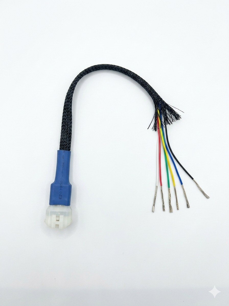 SMPL104 OBD-ll 16 Pin Female Connector with 6 Pin Male Coupler Authorised for BS6 / BS7 Honda, TVS, Suzuki, Vespa, Bajaj Dignostic Cable Compatible with OBD-ll V519, V311, V317 and Blue ELM327 Scanner - Image 5