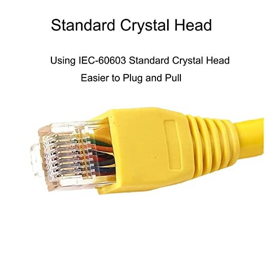 SMPL008 BMW OBD-ll 16 Pin Male Enet LAN Yellow Diagnostic Moulded Cable - Image 5