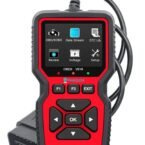 SMPL057 Advance OBD-ll 16 Pin Male V519 Bike & Car Diagnostic Scanner Compatible With Multi Coupler 18 in 1 OBD-ll 16 Pin Female BS6 / BS7 Bike Scanning Cable