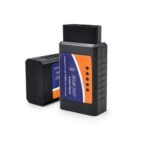SMPL051 OBD-ll 16 Pin Male Bluetooth ELM327 Bike & Car Diagnostic Black Scanner