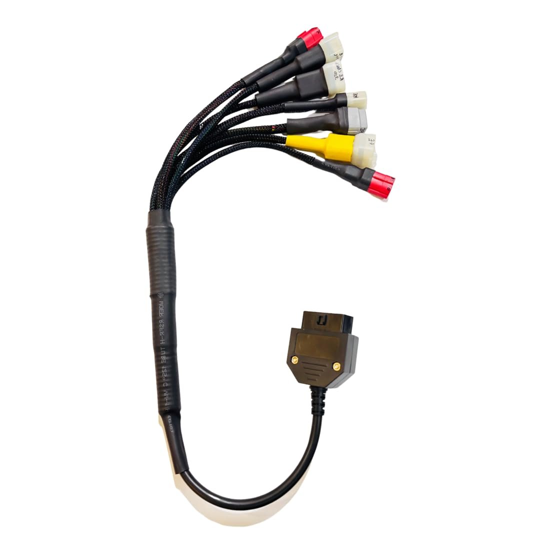 Mapout24 Premium 7- Coplar Bike Scanning Cable for BS6-BS7 Royal Enfield JAWA – Includes V317 OBD-II DMM and The Fuel Pressure Gauge SMPL200 - Image 6
