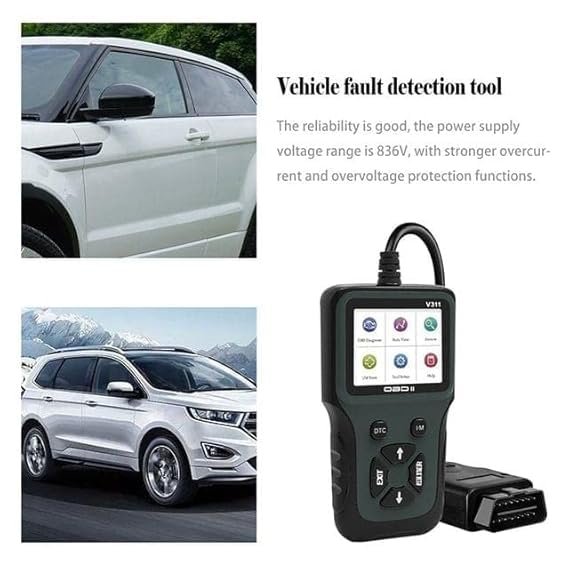 SMPL055 OBD-ll 16 Pin Male V311 BS6/BS7 Bike Diagnostic Scanner Compatible With Multi Coupler 18 in 1 OBD-ll 16 Pin Female BS6 / BS7 Bike Scanning Cable - Image 3