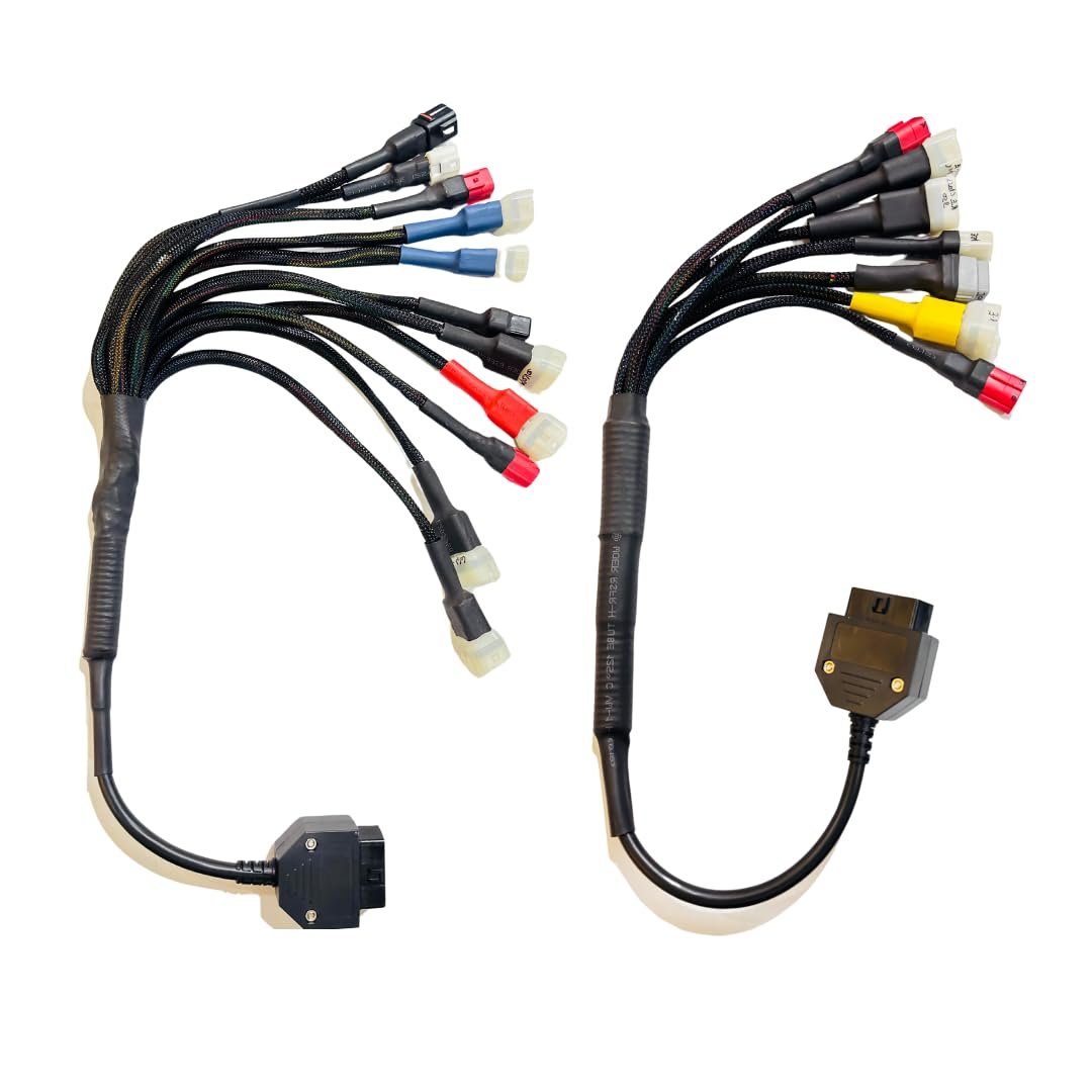 Mapout24 Premium 18 Coplar Bike Scanning Cable for BS6-BS7 – Includes V311 OBD-II BS6 BS7 Bike Scanner Fastest Connectivity with Digital Multimeter and The Fuel Pressure Gauge SMPL189 - Image 2