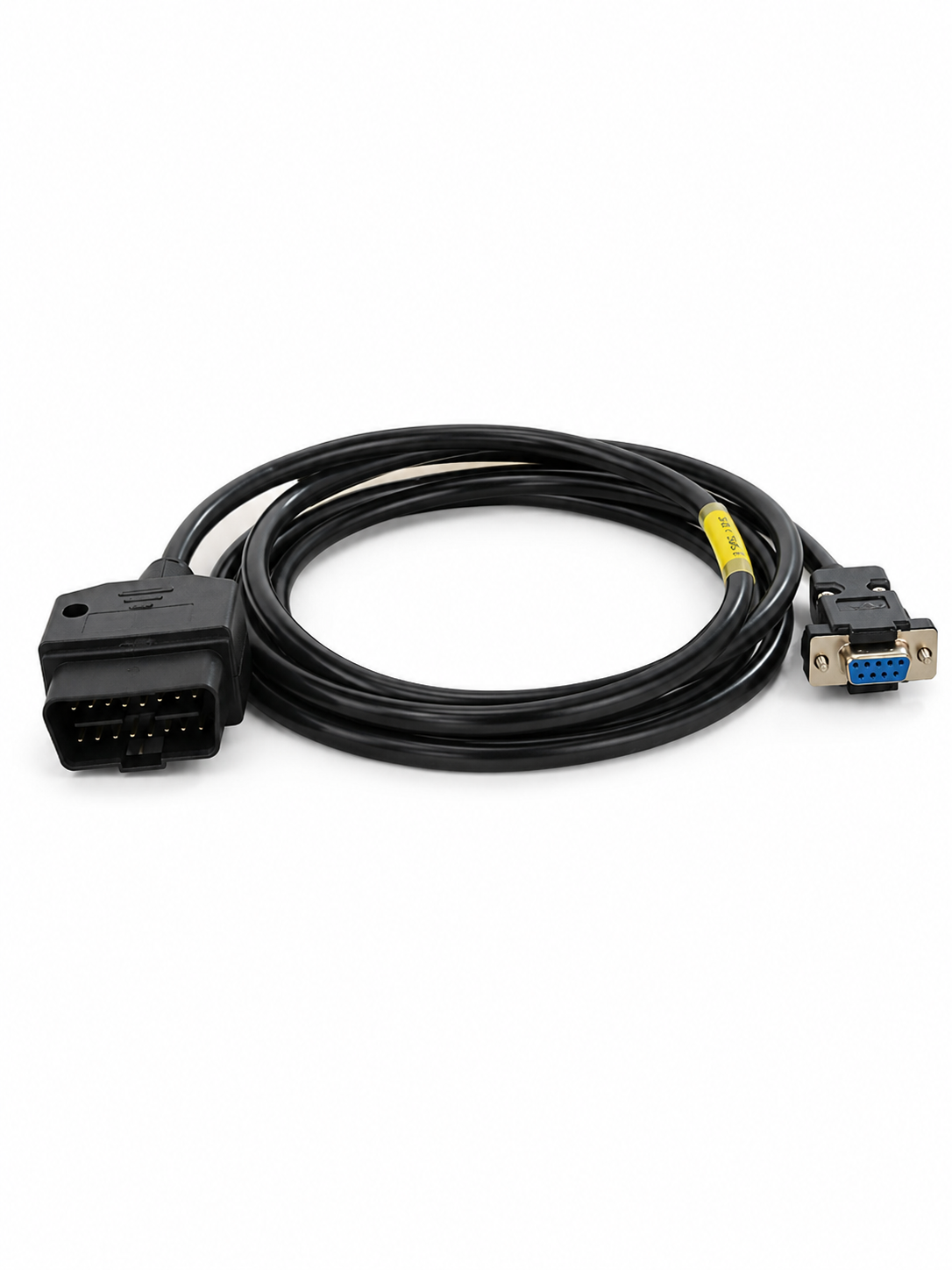 SMPL020 Mahindra (Smart N0650-1312) OBD-II 16 Pin Male to DB9 Female Diagnostic Cable for modern Passenger and Commercial Vehicles