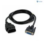 SMPL002 Ashok Leyland OBD-ll 16 Pin Male to DB-15 Female BS4 Scantool Diagnostic Both Side Moulded Cable for Trucks & Buses