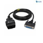 SMPL004 Ashok Leyland OBD-ll 16 Pin Male to DB-25 Female BS4 (VDO) Flashtool Diagnostic Both Side Moulded Cable for Trucks & Buses