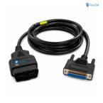 SMPL014 OBD-ll 16 Pin Male to DB-25 Female Diagnostic Both Side Moulded Cable for GScan ll Tool
