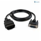 SMPL034 Force Motors Garuda-ll OBD-II 16 Pin Male to DB-15 Male Diagnostic Both Side Moulded Cable
