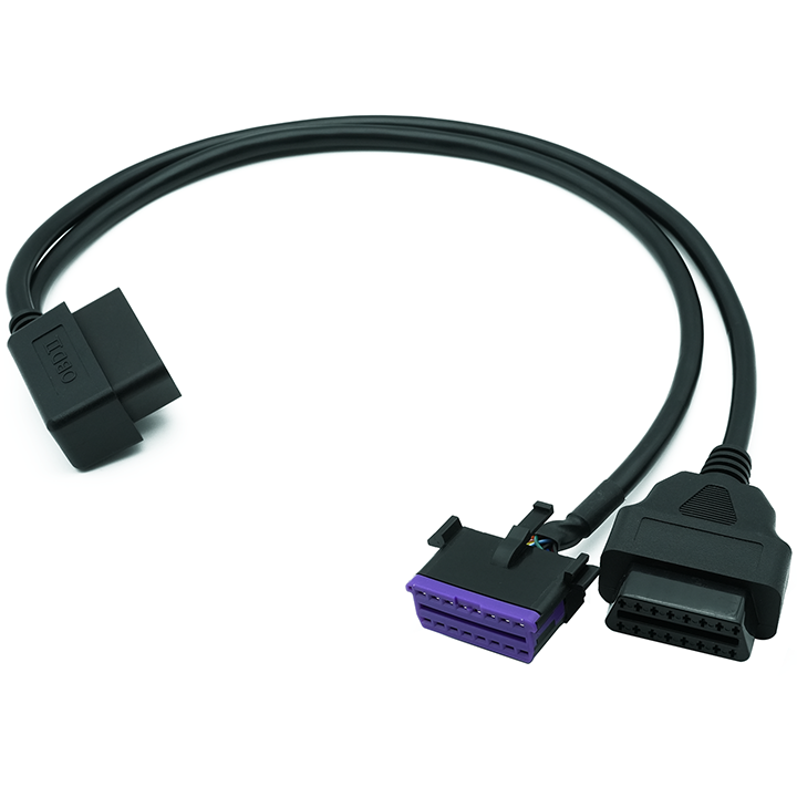 SMPL039 OBD-ll 16 Pin Male to Y Splitter Extension Cable for Volkswagen, Audi Universal Diagnostic Cable - Image 2