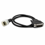 SMPL115 Royal Enfield OBD-ll 6 Pin Male to DB26 Pin Male Diagnostic Cable for Authorise NACS-II DOL Tool Compatible with BS6 & BS7 Models
